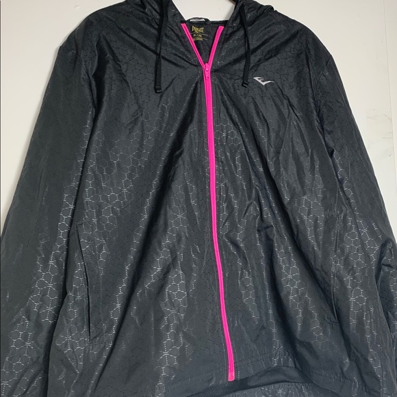 Everlast Mesh-Lined Full-Zip Windbreaker Size XL